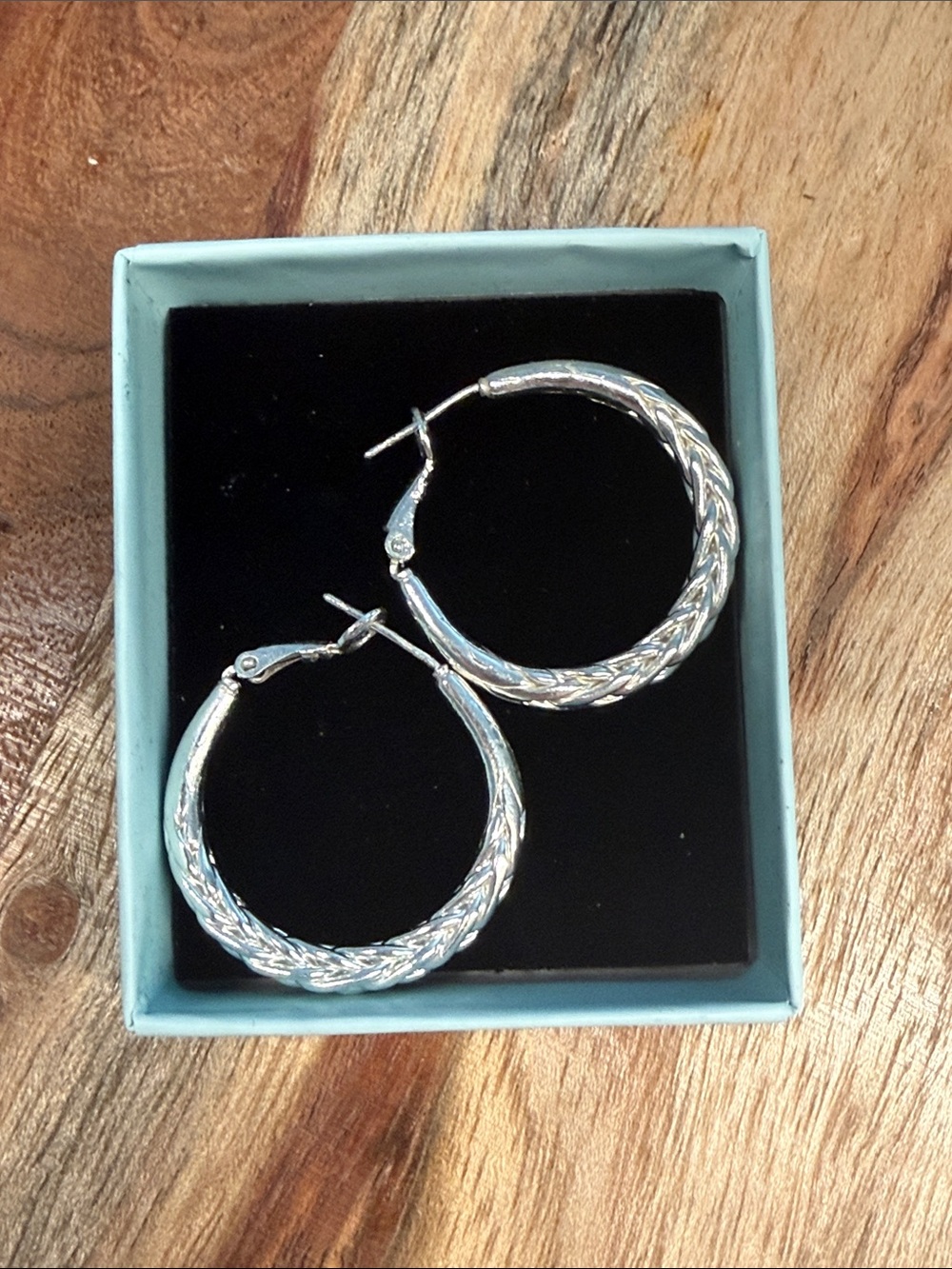 Women’s hoop earrings